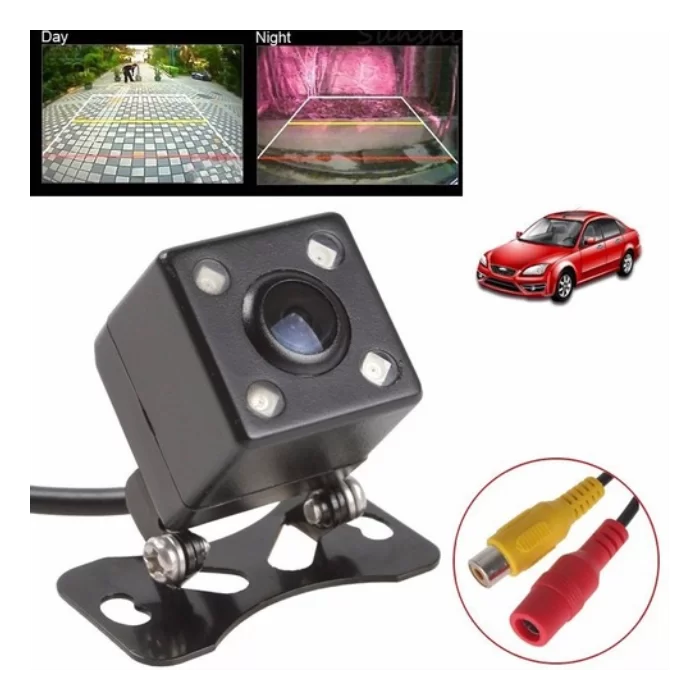 Cámara de Estacionamiento para Auto con Visión Nocturna LED | Asistencia Trasera y Seguridad