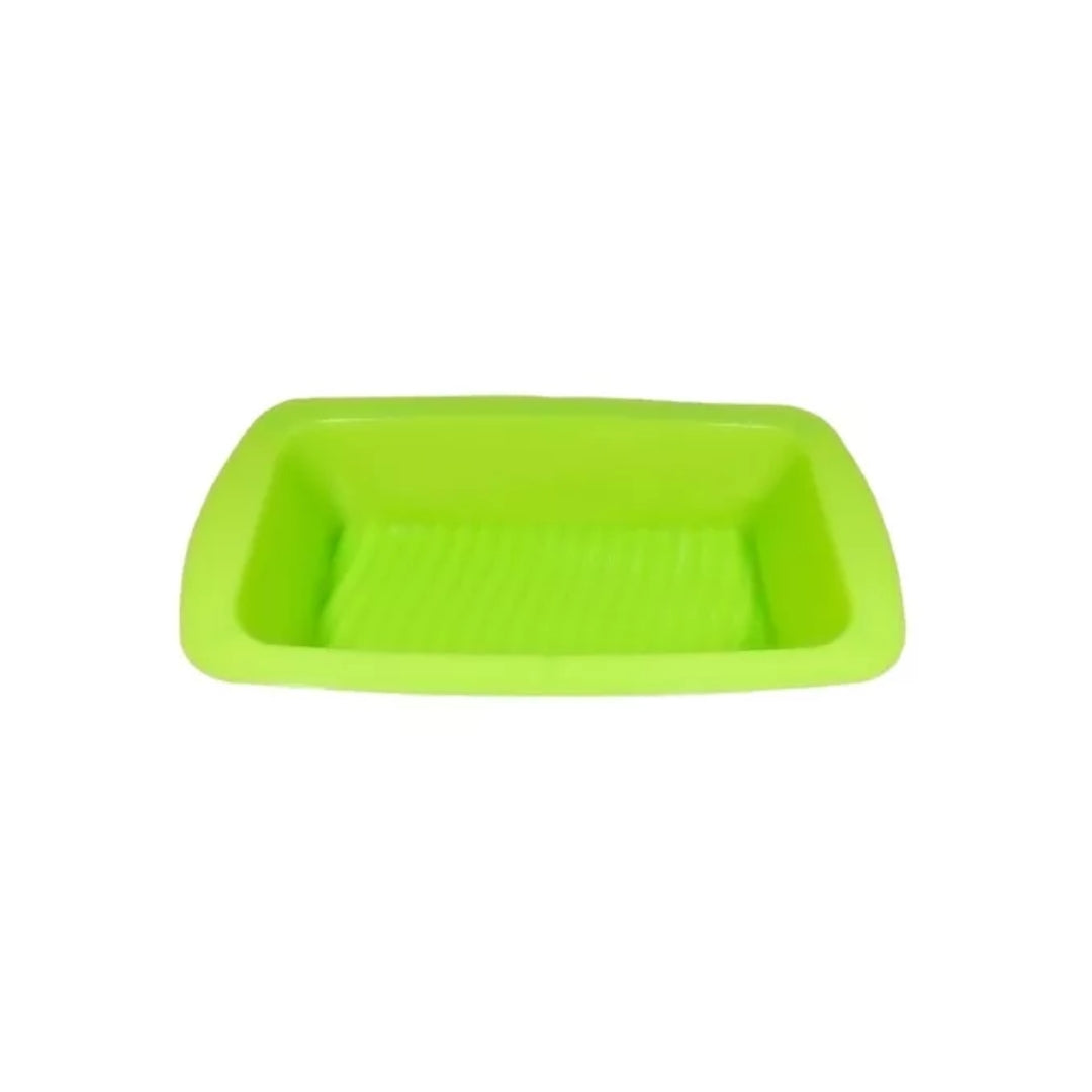 Molde de Silicona para Budín / Pan - Flexible, Antiadherente y Apto para Horno