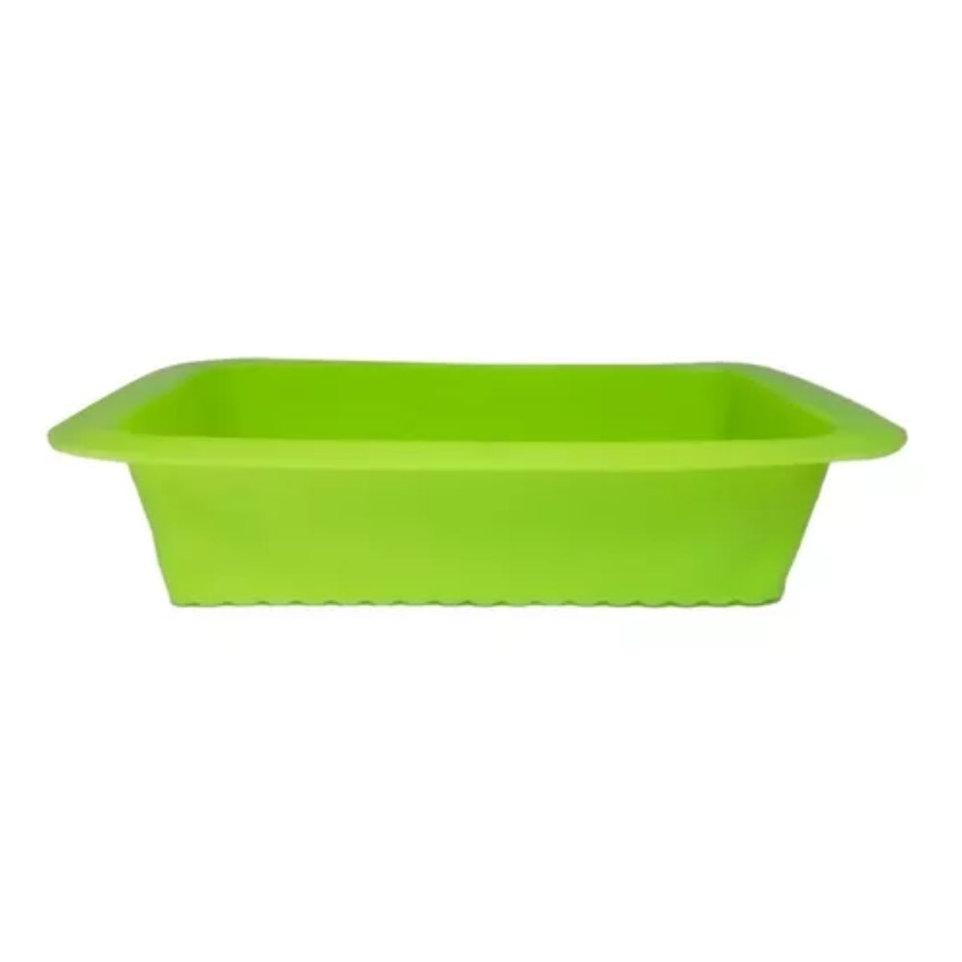 Molde de Silicona para Budín / Pan - Flexible, Antiadherente y Apto para Horno