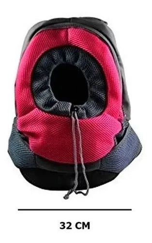 Mochila Bolso Transportadora para Perros y Gatos | Ideal para Paseos, Viajes y Transporte Seguro (Color según stock)