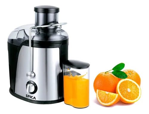 Juguera Eléctrica Extractor de Jugo - Accesorios Incluidos y Color Negro