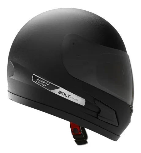 Casco de Moto Integral Vertigo HK7 Solid Bolt | con Visor Oscuro