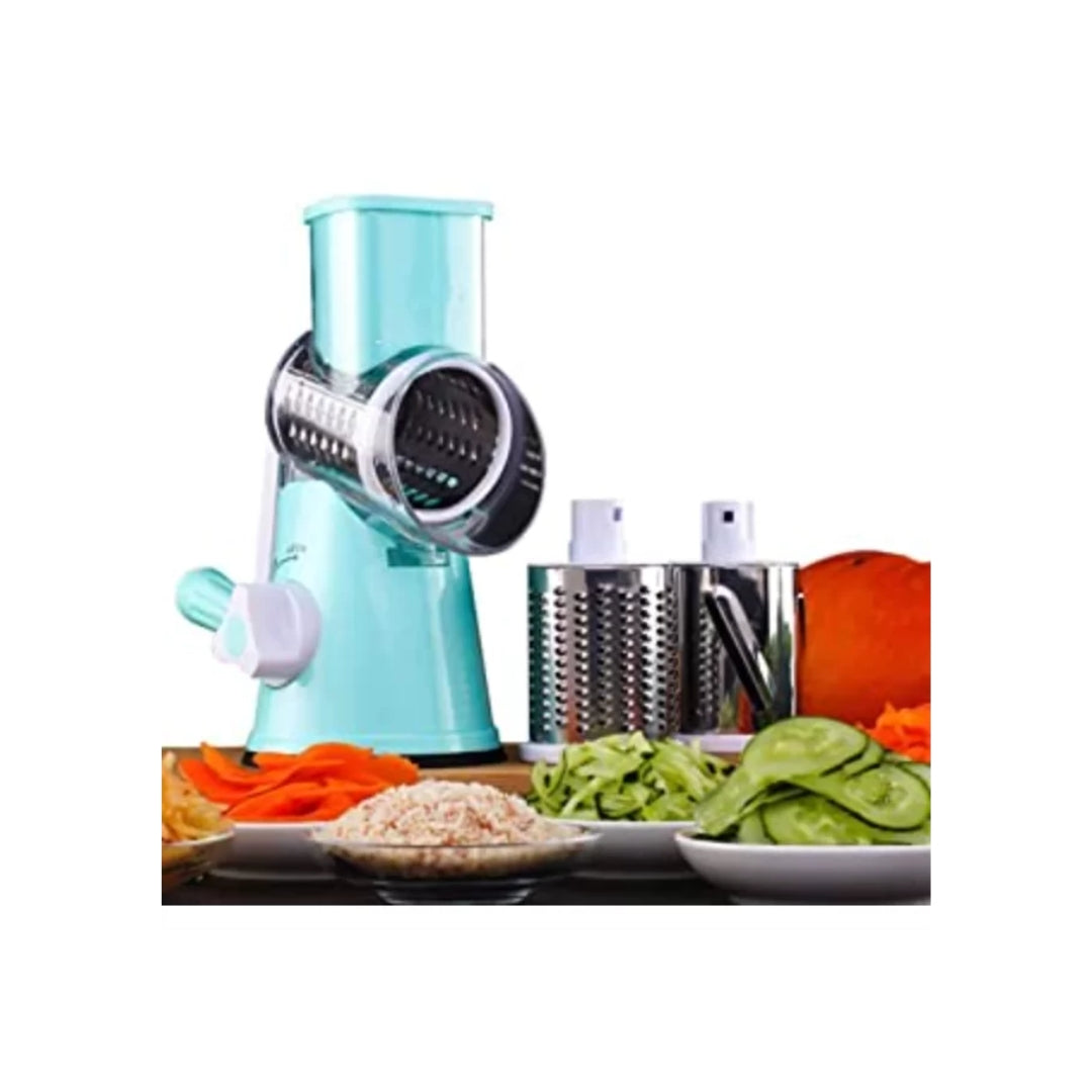 Rallador Manual Cortador Verduras Con 3 Cuchillas Mandolina