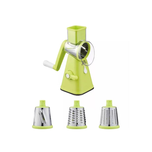 Rallador Manual Cortador Verduras Con 3 Cuchillas Mandolina