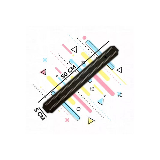 Barra Magnética para Cuchillos 50cm | Imán Organizador de Cocina (Colgar)