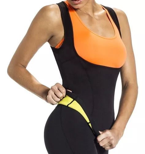 Musculosa Reductora Modeladora Térmica para Mujer | Faja Adelgazante de Compresión (Talle XL)