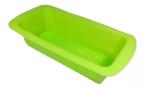 Molde de Silicona para Budín / Pan - Flexible, Antiadherente y Apto para Horno