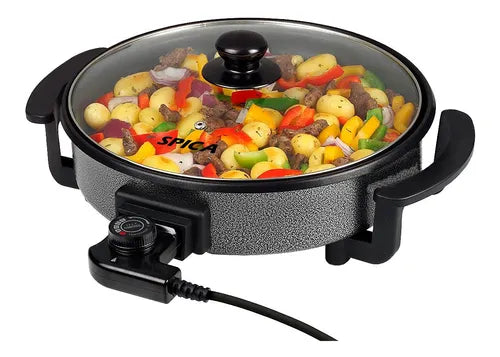 Sartén Eléctrica Antiadherente Multicocina - Cocina Fácil y Versáti