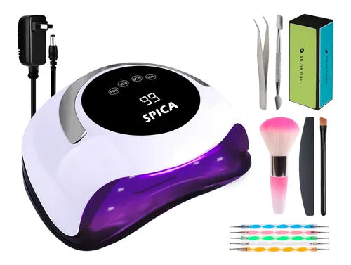 Cabina LED UV de Uñas 120W | Secador Profesional Manos y Pies