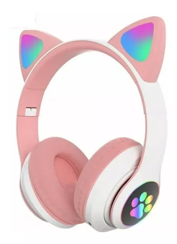 Auriculares Inalámbricos CAT STN-28 Rosa | Bluetooth y Plegables