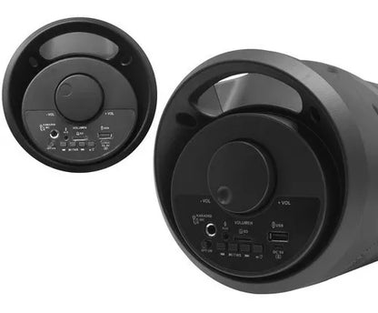 Parlante Bluetooth Portátil con Luz LED RGB - Inalámbrico y Versátil