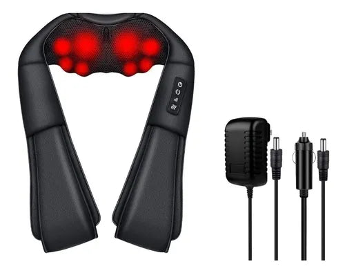 Masajeador Eléctrico Corporal | Portátil para Cervical, Espalda y Pies