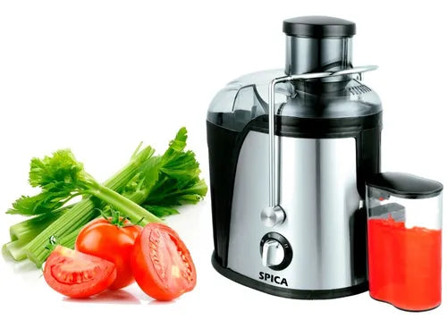 Juguera Eléctrica Extractor de Jugo - Accesorios Incluidos y Color Negro