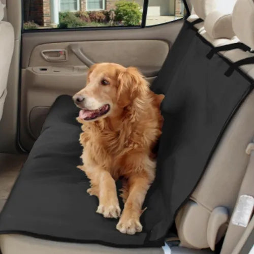 Funda Cubre Asiento Auto para Perros y Mascotas | Impermeable + Cinturón de Seguridad + Bowl Plegable