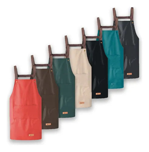 Delantal Cocina Gastronómico Antimancha Impermeable Unisex