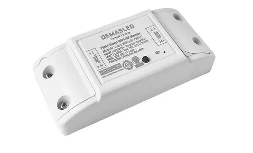 Interruptor Inteligente Wi-Fi y RF (433MHz) - Domótica Smart Demasled
