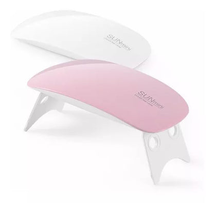 Cabina LED UV Sun Mini 6W | Secador de Uñas Esculpidas y Gelificadas