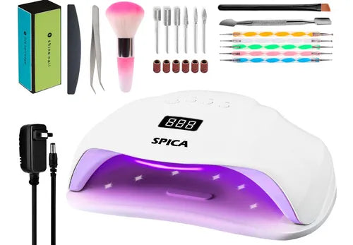 Cabina LED UV para Uñas 72W | Secador Profesional Manicura Gel