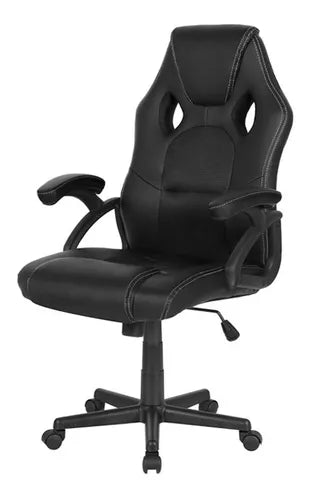 Silla Gamer DeSillas Pro Momentum Negra - Ergonómica, Giratoria y Soporte Lumbar