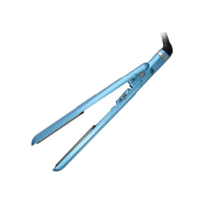 Planchita de Pelo BaBylissPRO Nano Titanium 9555 Azul 240V | Alisado Profesional y Brillo Extremo