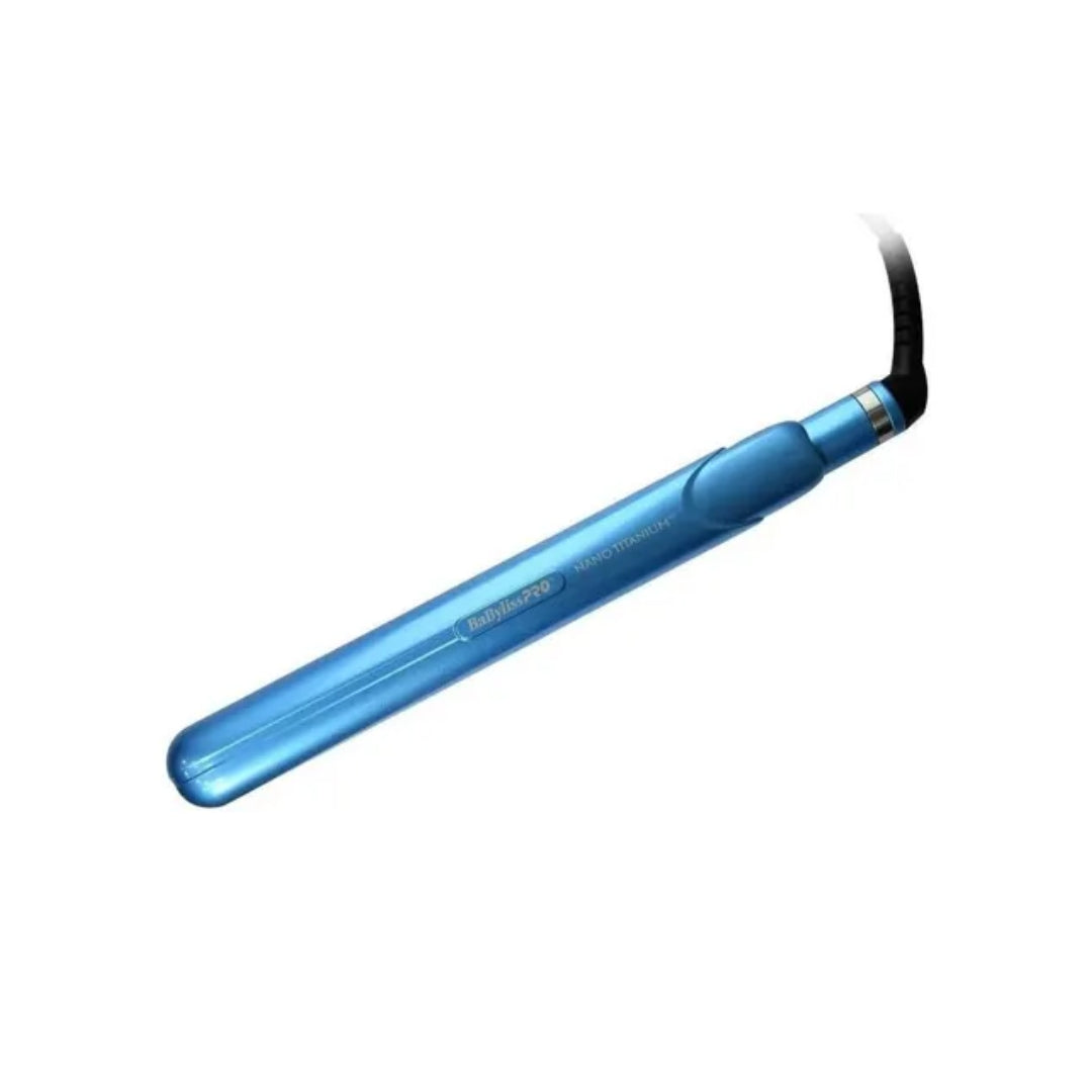 Planchita de Pelo BaBylissPRO Nano Titanium 9555 Azul 240V | Alisado Profesional y Brillo Extremo