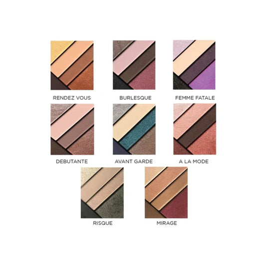 Paleta de Sombras Palladio Silk Fx x2.6g | Textura Sedosa para Miradas Suaves y Vibrantes