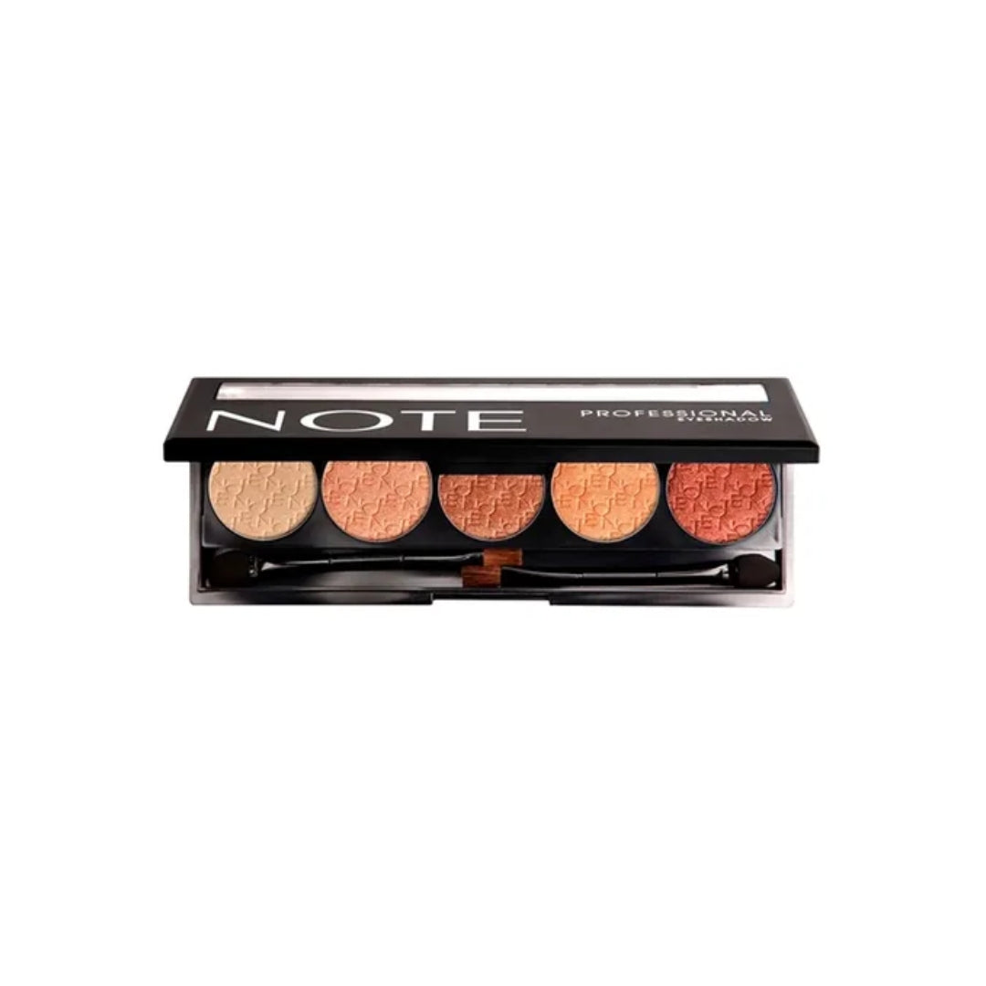 Paleta de Sombras de Ojos Profesional Note | High Pigment para Looks Impactantes y Duraderos