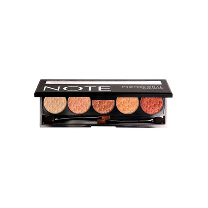 Paleta de Sombras de Ojos Profesional Note | High Pigment para Looks Impactantes y Duraderos