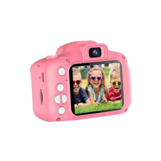 Cámara de Fotos Digital Compacta Gadnic CK32 Rosa para Niños con Juegos