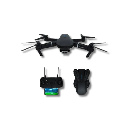 Mini Drone Plegable Electroland con Doble Cámara HD (2GHz) - Negro