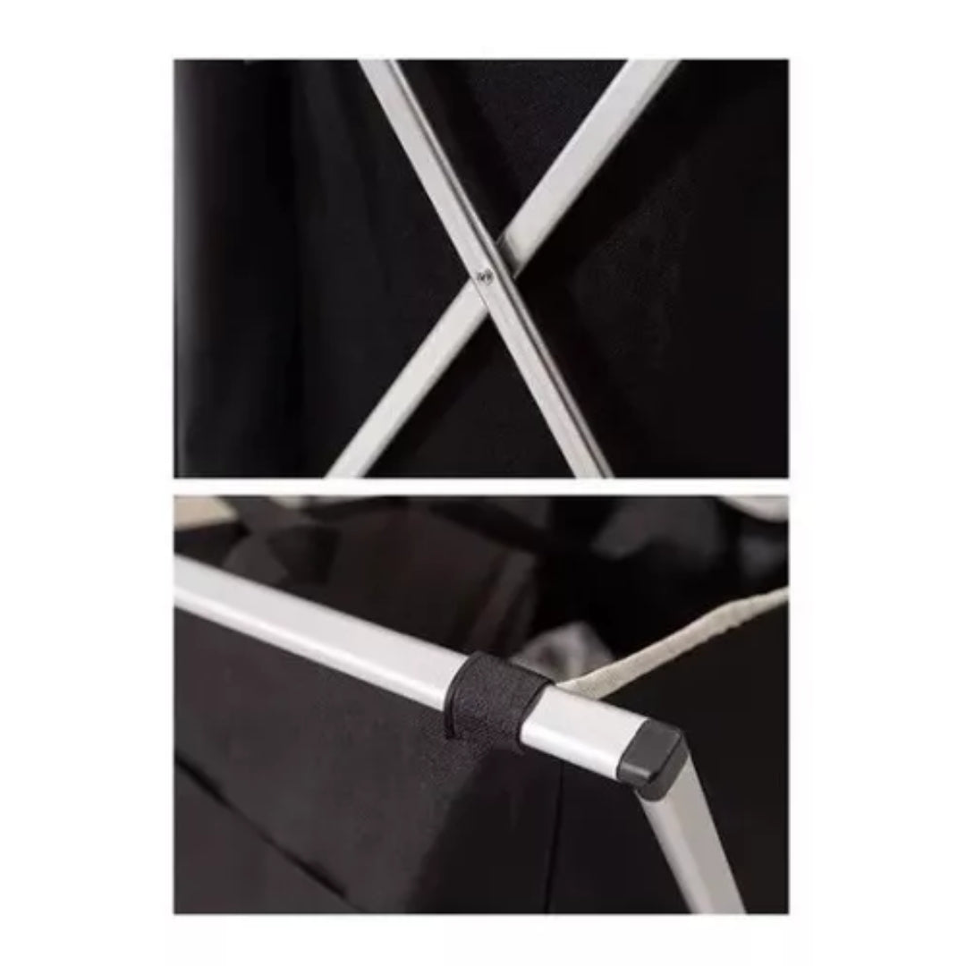 Cesto Ropa Sucia Doble Laundry - Canasto Bicolor con Tapa