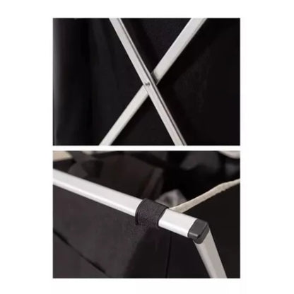 Cesto Ropa Sucia Doble Laundry - Canasto Bicolor con Tapa