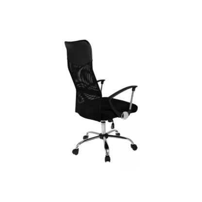 Silla de Escritorio Ejecutiva Baires4 Mesh Negra - Giratoria y Ajustable