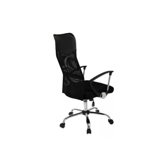 Silla de Escritorio Ejecutiva Baires4 Mesh Negra - Giratoria y Ajustable