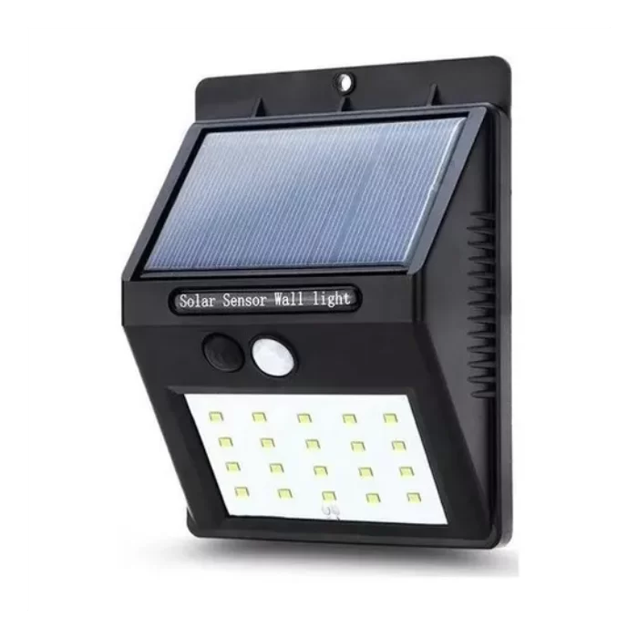 Reflector LED Solar con Sensor de Movimiento | Iluminación de Seguridad para Exterior