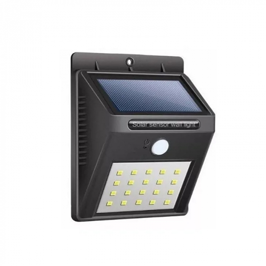 Reflector LED Solar con Sensor de Movimiento | Iluminación de Seguridad para Exterior