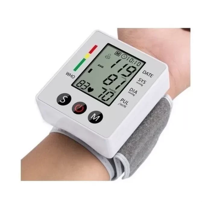 Tensiómetro Digital de Muñeca | Medidor de Presión Arterial Automático