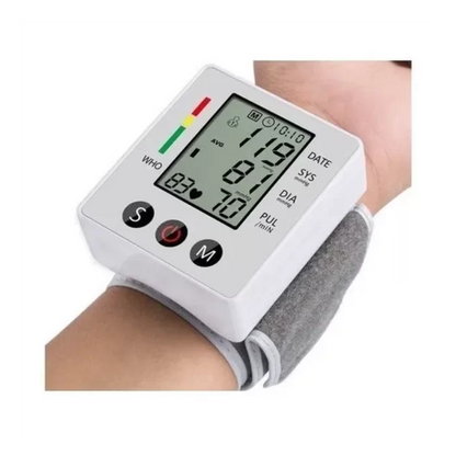 Tensiómetro Digital de Muñeca | Medidor de Presión Arterial Automático